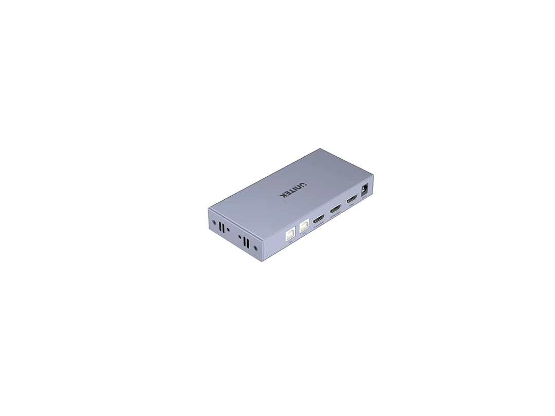 Unitek HDMI 4K 60HZ KVM Switch 2 IN 1 Out With 4 Port USB 2.0 Hub in Qatar Unitek HDMI 4K 60HZ KVM Switch 2 IN 1 Out With 4 Port USB 2.0 Hub in Qatar